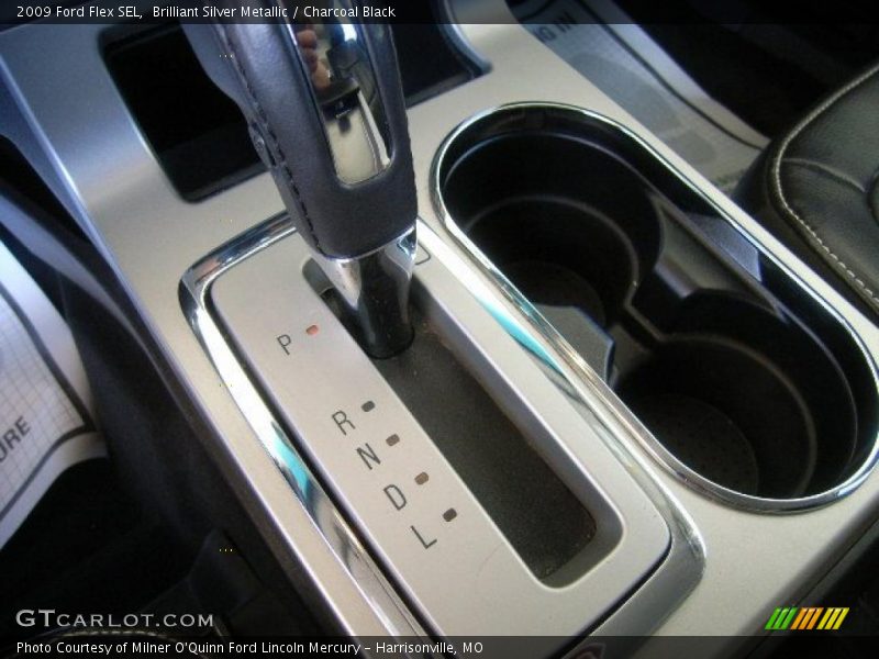 Brilliant Silver Metallic / Charcoal Black 2009 Ford Flex SEL