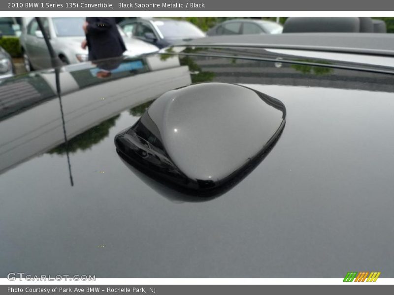 Black Sapphire Metallic / Black 2010 BMW 1 Series 135i Convertible