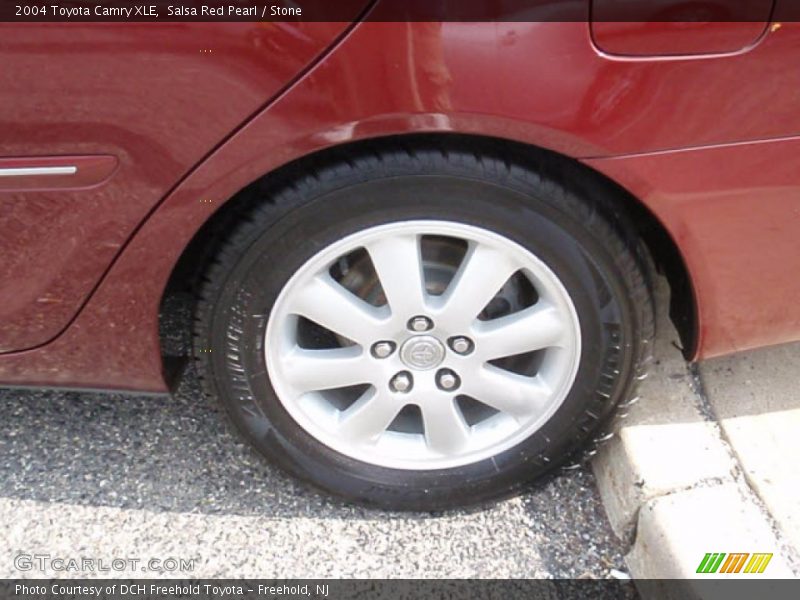 Salsa Red Pearl / Stone 2004 Toyota Camry XLE