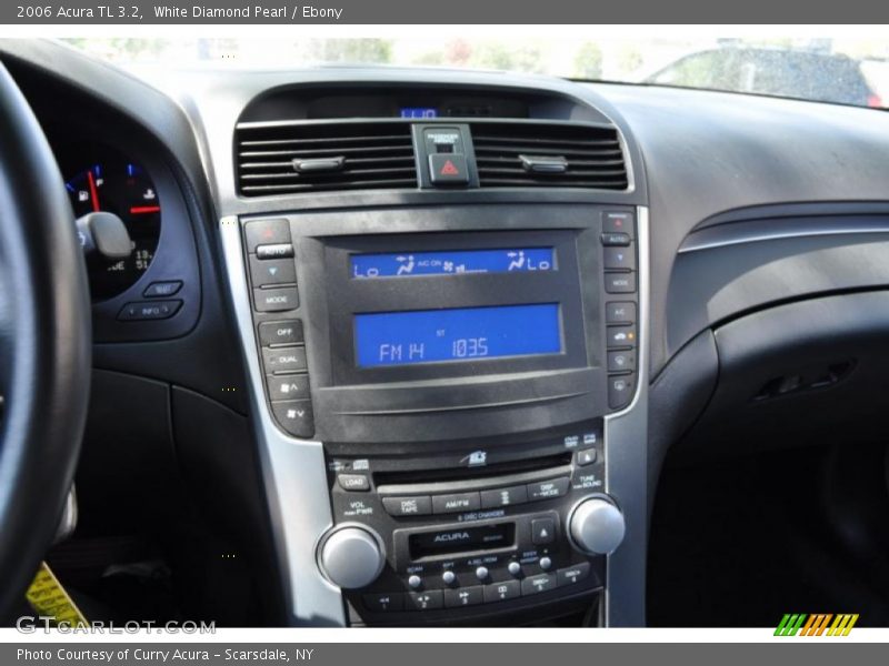 White Diamond Pearl / Ebony 2006 Acura TL 3.2