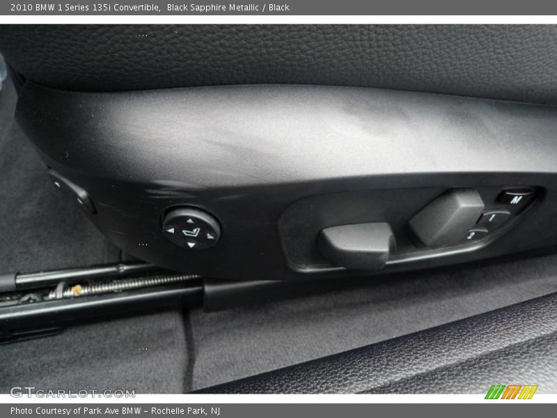 Black Sapphire Metallic / Black 2010 BMW 1 Series 135i Convertible