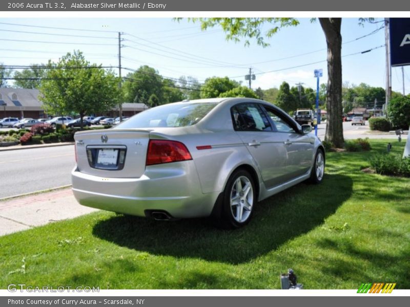 Alabaster Silver Metallic / Ebony 2006 Acura TL 3.2