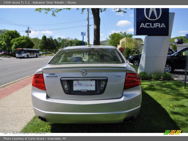 Alabaster Silver Metallic / Ebony 2006 Acura TL 3.2