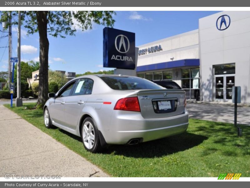 Alabaster Silver Metallic / Ebony 2006 Acura TL 3.2
