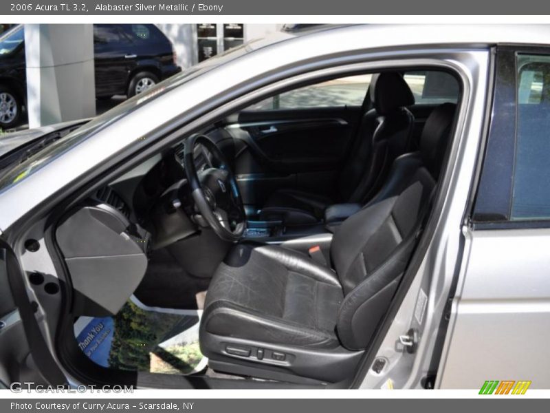 Alabaster Silver Metallic / Ebony 2006 Acura TL 3.2