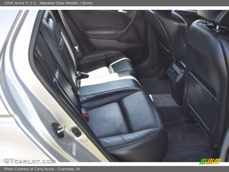Alabaster Silver Metallic / Ebony 2006 Acura TL 3.2