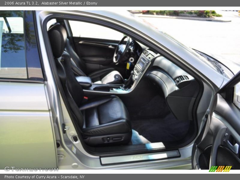 Alabaster Silver Metallic / Ebony 2006 Acura TL 3.2