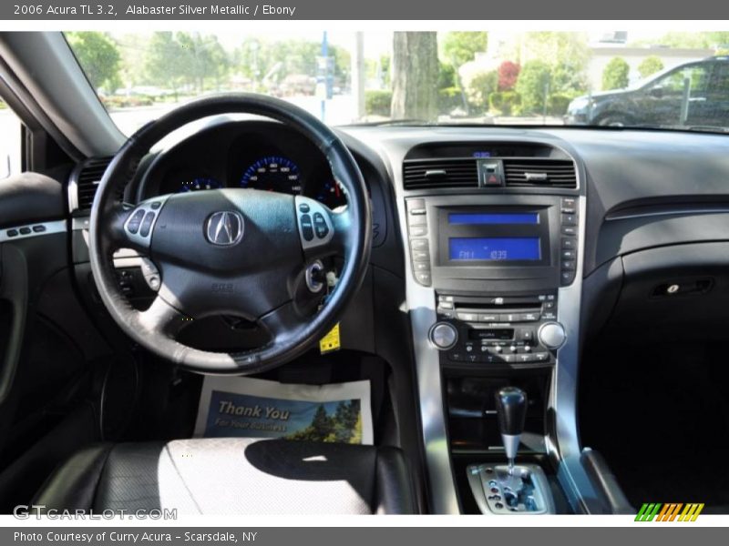 Alabaster Silver Metallic / Ebony 2006 Acura TL 3.2