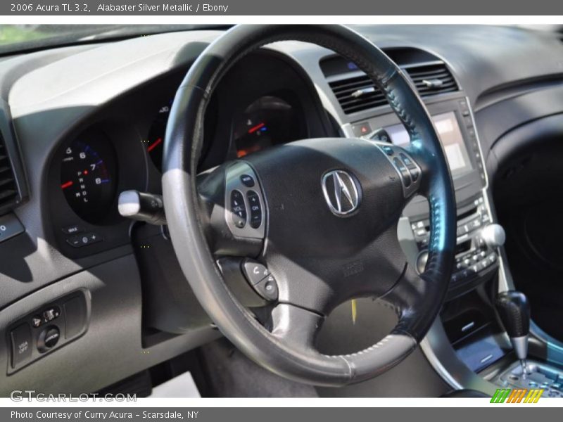 Alabaster Silver Metallic / Ebony 2006 Acura TL 3.2