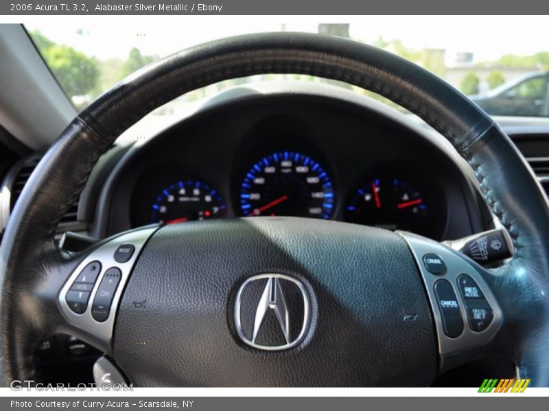 Alabaster Silver Metallic / Ebony 2006 Acura TL 3.2