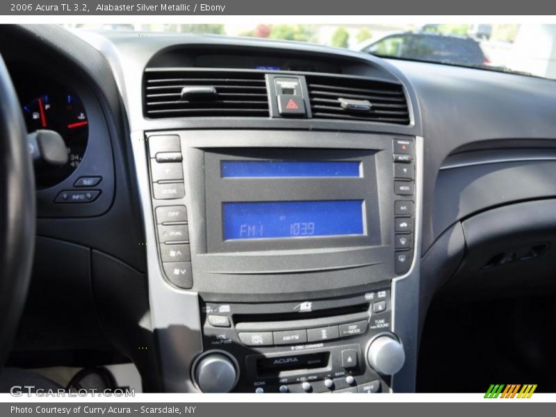 Alabaster Silver Metallic / Ebony 2006 Acura TL 3.2