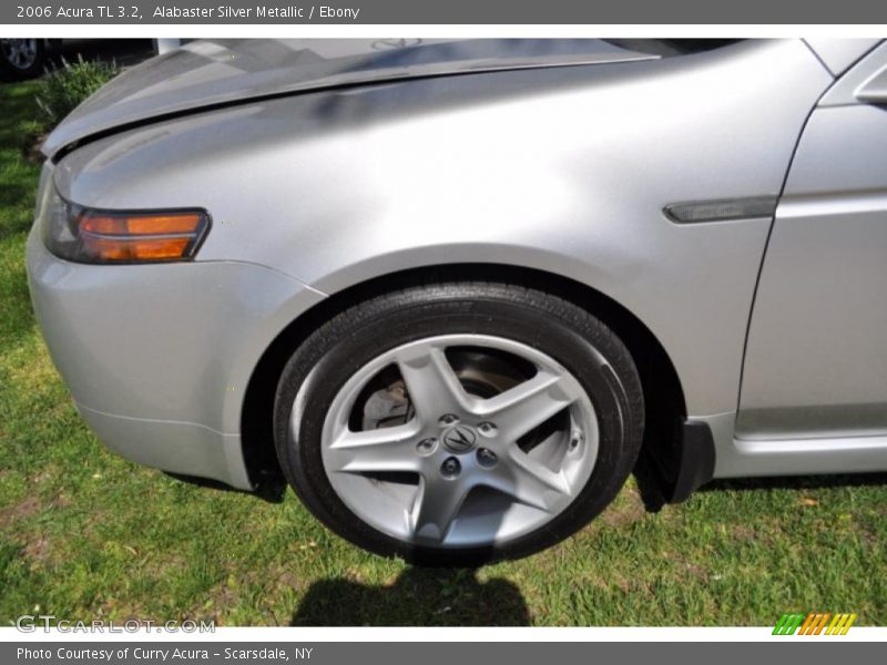 Alabaster Silver Metallic / Ebony 2006 Acura TL 3.2
