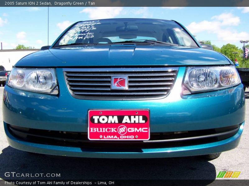 Dragonfly Green / Tan 2005 Saturn ION 2 Sedan