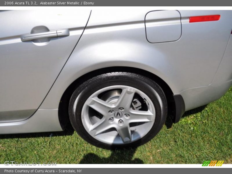 Alabaster Silver Metallic / Ebony 2006 Acura TL 3.2