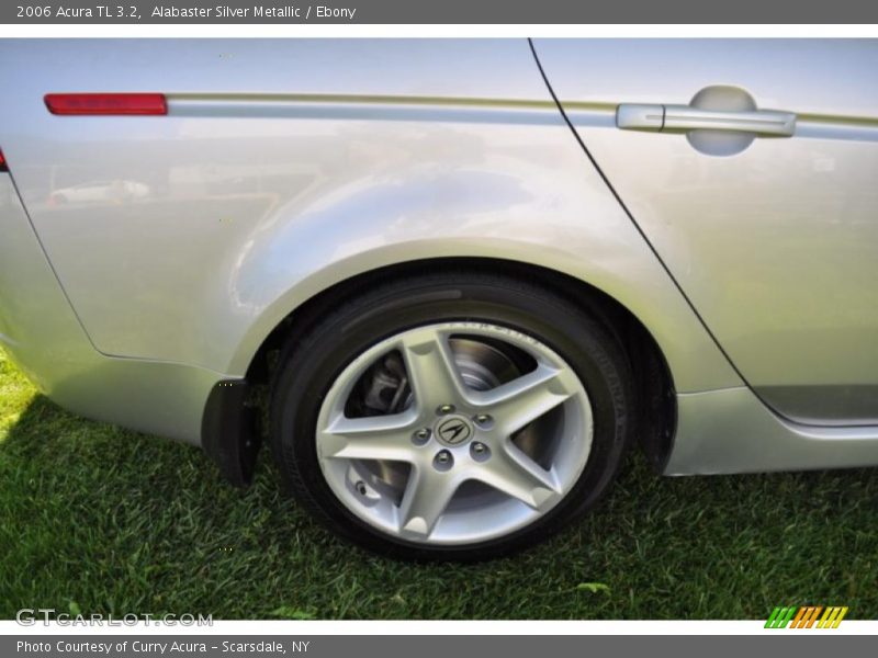 Alabaster Silver Metallic / Ebony 2006 Acura TL 3.2