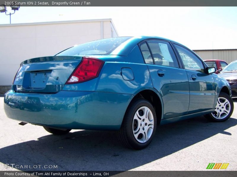 Dragonfly Green / Tan 2005 Saturn ION 2 Sedan