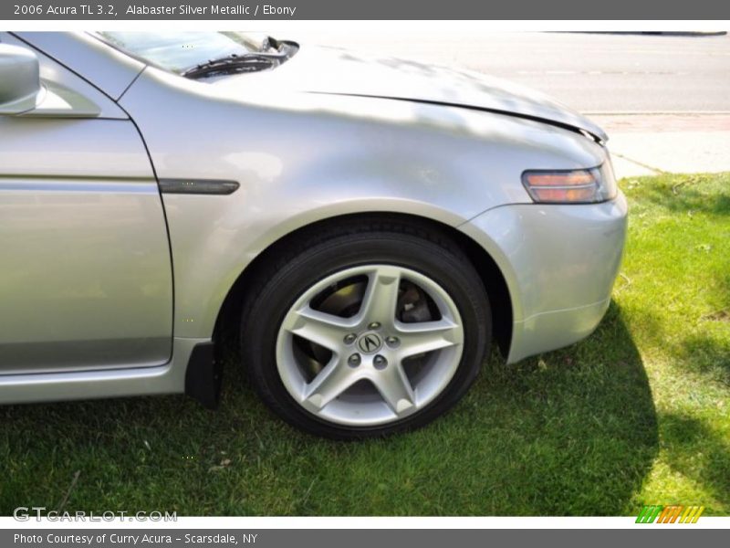 Alabaster Silver Metallic / Ebony 2006 Acura TL 3.2