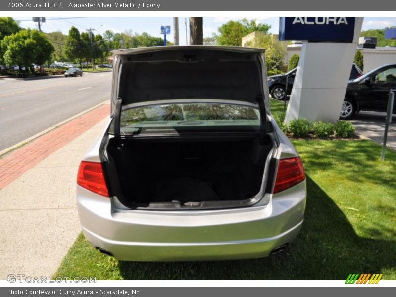 Alabaster Silver Metallic / Ebony 2006 Acura TL 3.2