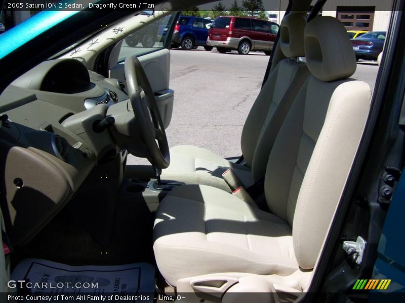 Dragonfly Green / Tan 2005 Saturn ION 2 Sedan