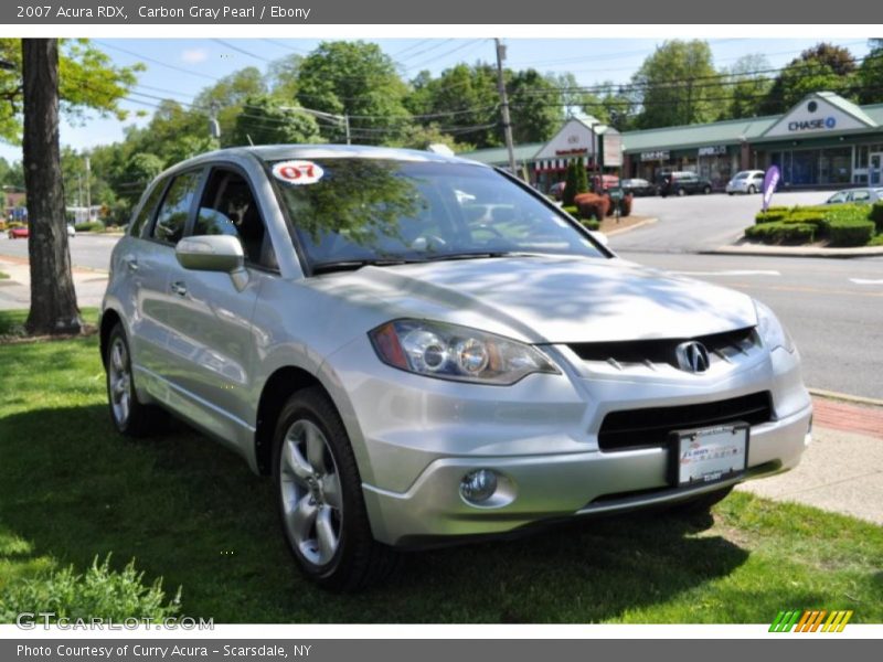 Carbon Gray Pearl / Ebony 2007 Acura RDX