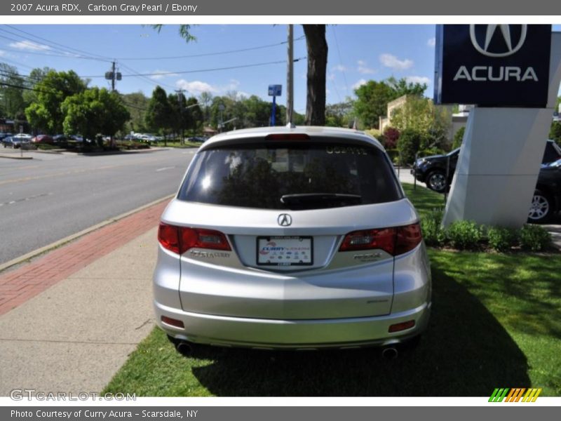 Carbon Gray Pearl / Ebony 2007 Acura RDX