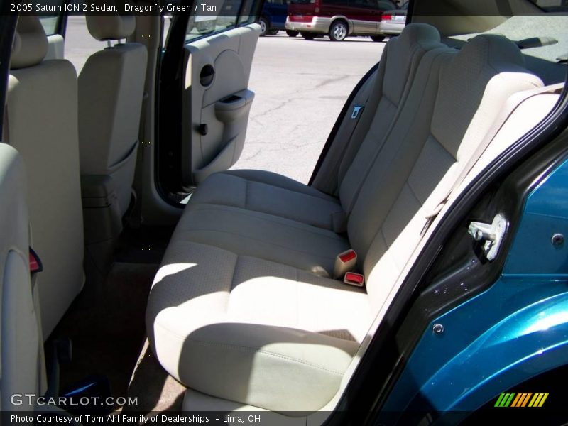 Dragonfly Green / Tan 2005 Saturn ION 2 Sedan