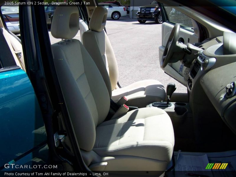 Dragonfly Green / Tan 2005 Saturn ION 2 Sedan