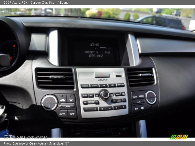 Carbon Gray Pearl / Ebony 2007 Acura RDX