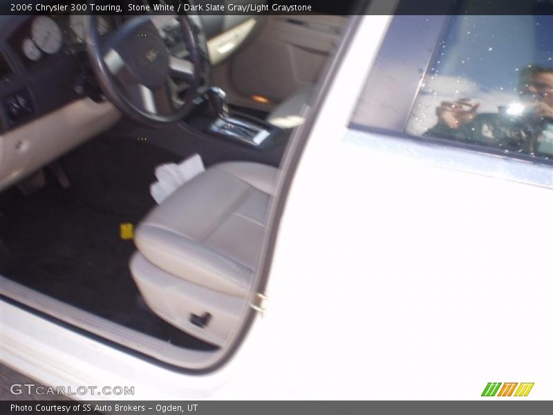 Stone White / Dark Slate Gray/Light Graystone 2006 Chrysler 300 Touring