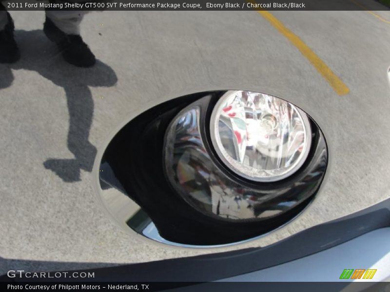 Ebony Black / Charcoal Black/Black 2011 Ford Mustang Shelby GT500 SVT Performance Package Coupe