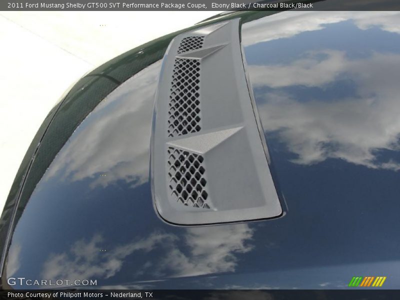 Ebony Black / Charcoal Black/Black 2011 Ford Mustang Shelby GT500 SVT Performance Package Coupe