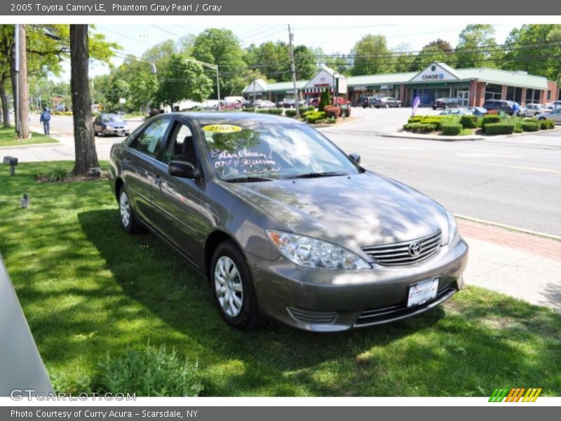 Phantom Gray Pearl / Gray 2005 Toyota Camry LE