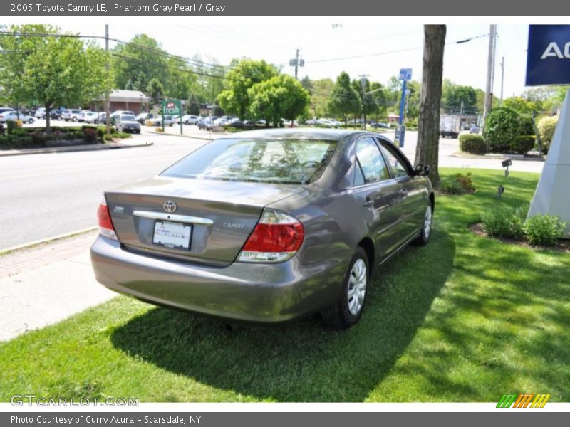 Phantom Gray Pearl / Gray 2005 Toyota Camry LE