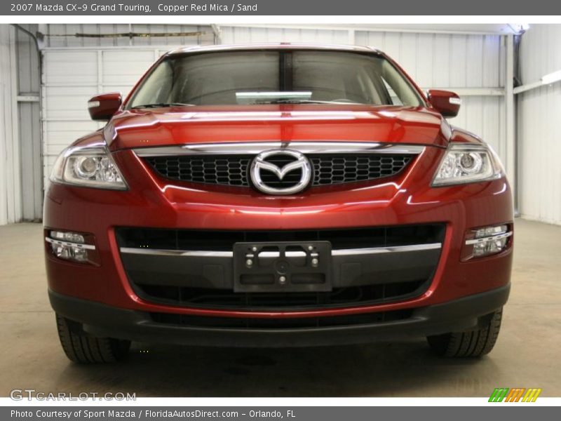 Copper Red Mica / Sand 2007 Mazda CX-9 Grand Touring