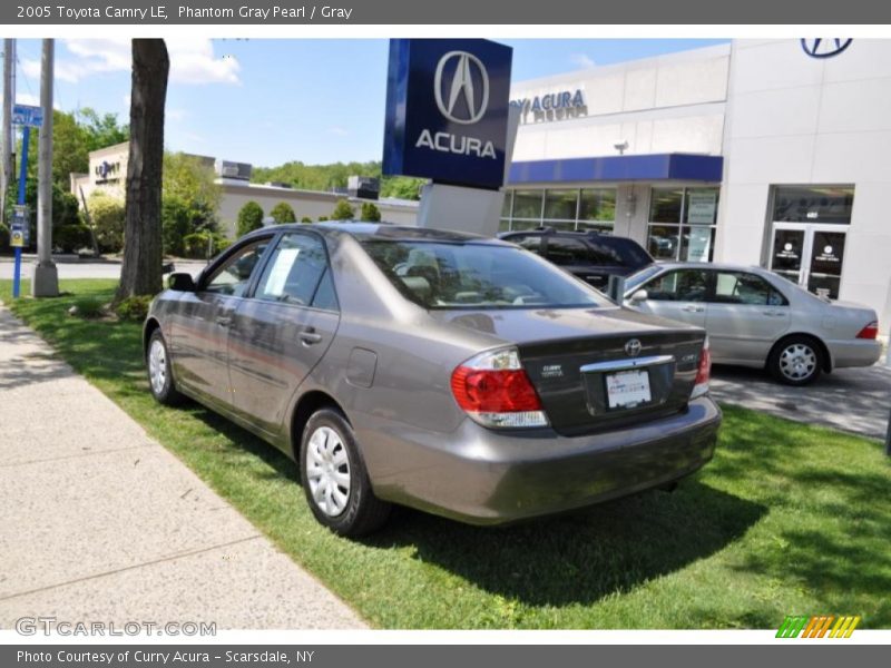Phantom Gray Pearl / Gray 2005 Toyota Camry LE