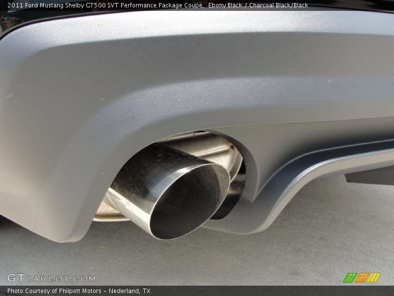 Ebony Black / Charcoal Black/Black 2011 Ford Mustang Shelby GT500 SVT Performance Package Coupe