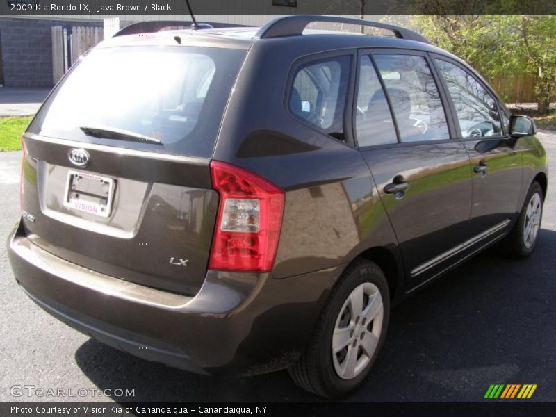 Java Brown / Black 2009 Kia Rondo LX