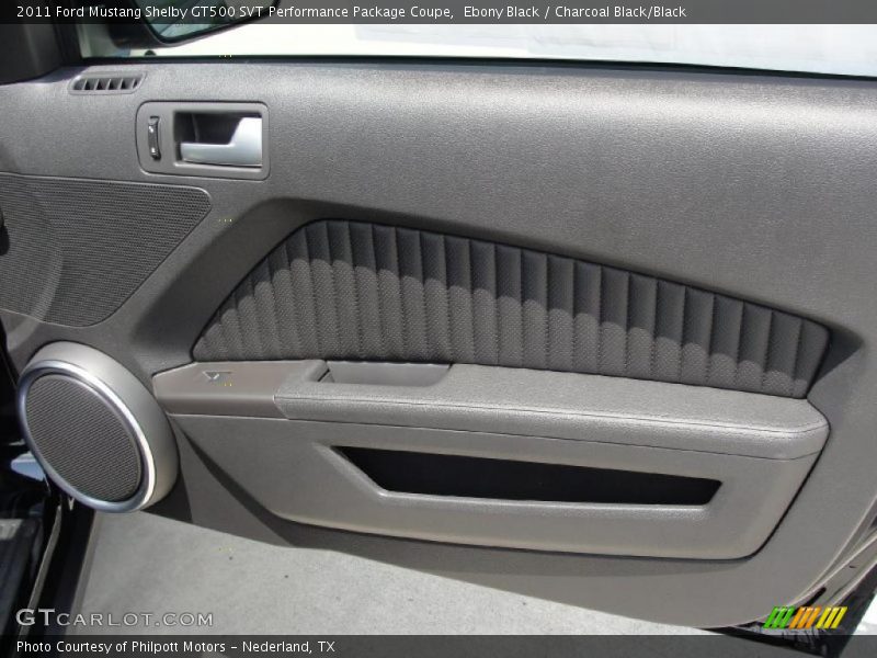 Ebony Black / Charcoal Black/Black 2011 Ford Mustang Shelby GT500 SVT Performance Package Coupe