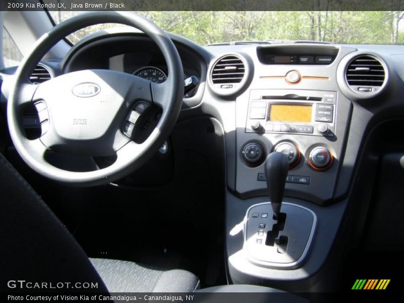 Java Brown / Black 2009 Kia Rondo LX