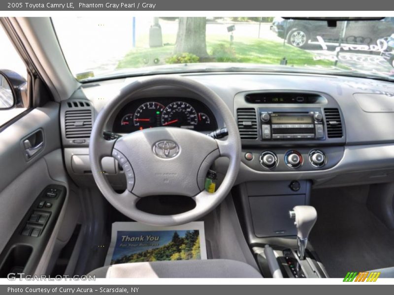 Phantom Gray Pearl / Gray 2005 Toyota Camry LE