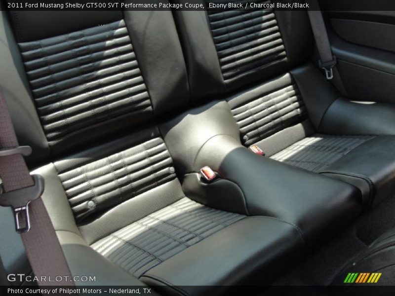 Ebony Black / Charcoal Black/Black 2011 Ford Mustang Shelby GT500 SVT Performance Package Coupe