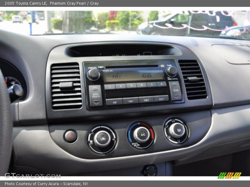 Phantom Gray Pearl / Gray 2005 Toyota Camry LE