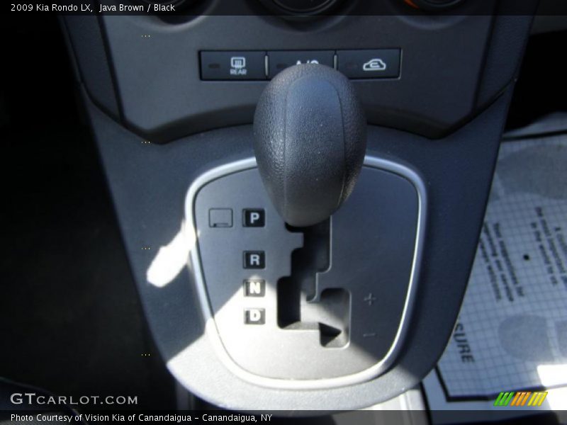 Java Brown / Black 2009 Kia Rondo LX