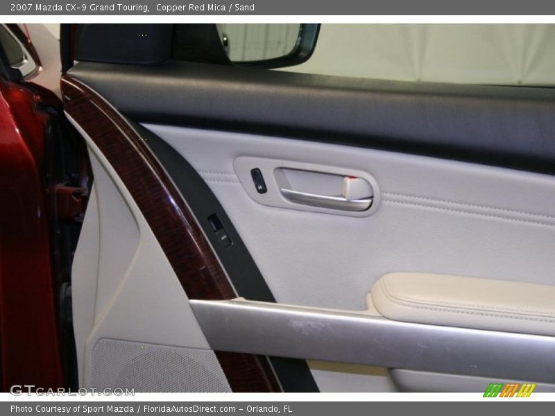 Copper Red Mica / Sand 2007 Mazda CX-9 Grand Touring