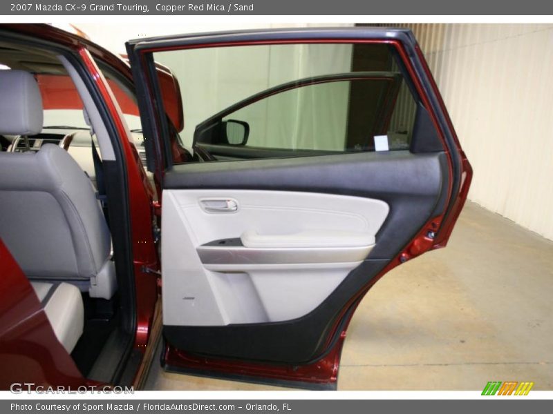 Copper Red Mica / Sand 2007 Mazda CX-9 Grand Touring