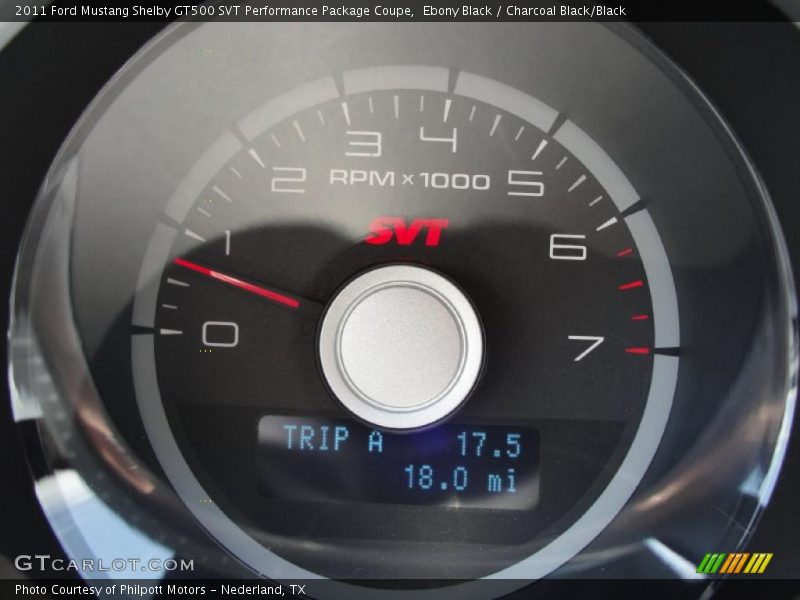 Ebony Black / Charcoal Black/Black 2011 Ford Mustang Shelby GT500 SVT Performance Package Coupe