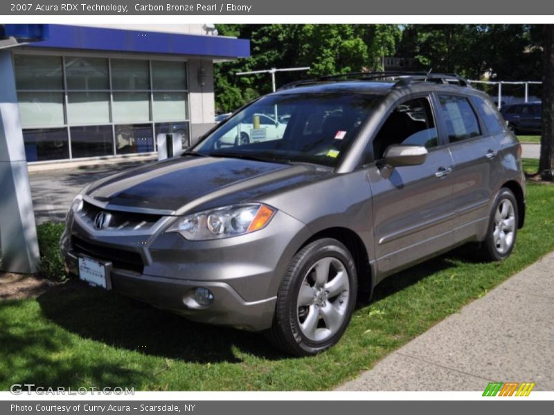 Carbon Bronze Pearl / Ebony 2007 Acura RDX Technology