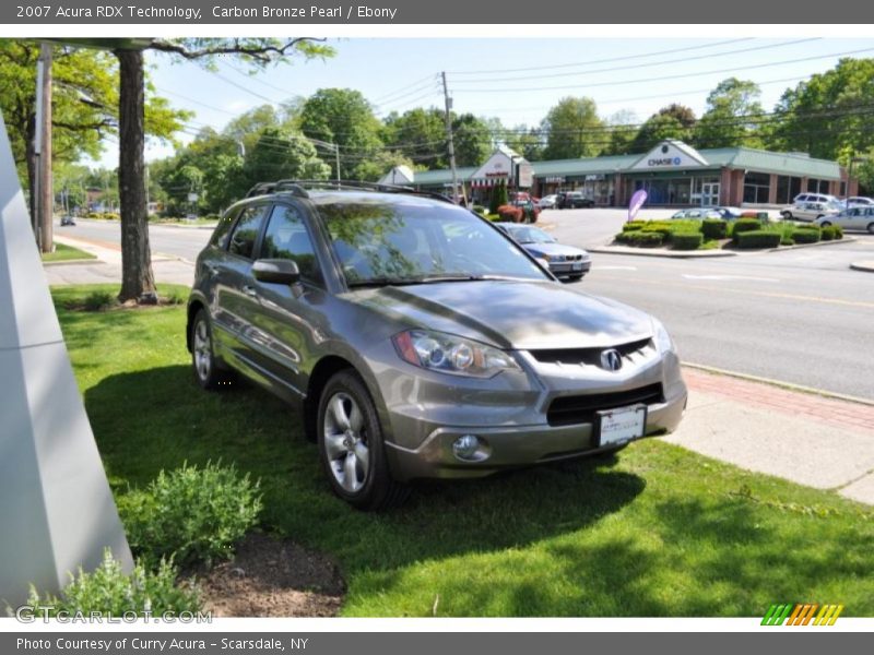 Carbon Bronze Pearl / Ebony 2007 Acura RDX Technology