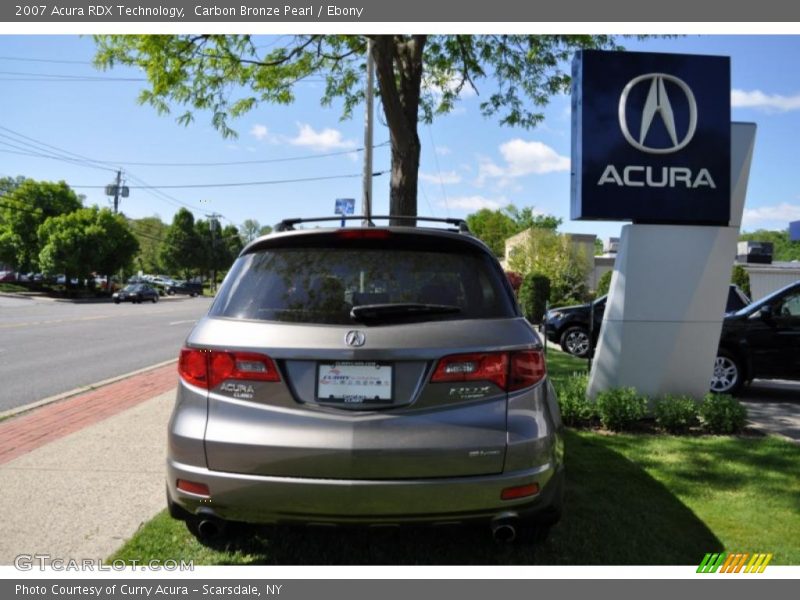 Carbon Bronze Pearl / Ebony 2007 Acura RDX Technology