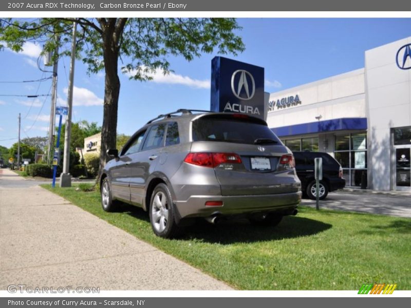 Carbon Bronze Pearl / Ebony 2007 Acura RDX Technology